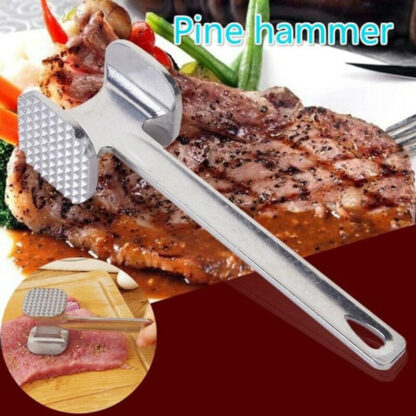 1588 Professional Two Sided Beef / Meat Hammer Tenderizer - Image 5