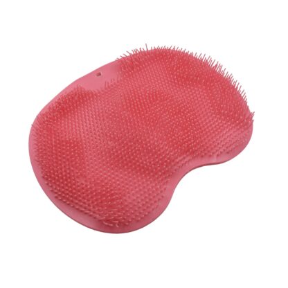 9310 Silicone Bath Massage Cushion with Suction Cup, Shower Foot Scubber Brush Foot Bath Mat Scrubber, Anti-Slip Exfoliating Dead Skin Massage Pad Lazy Wash Feet Bathroom Mat - Image 4