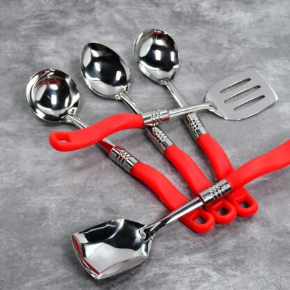 2935 Stainless Steel Serving Spoon Set 5 pcs. - Image 3