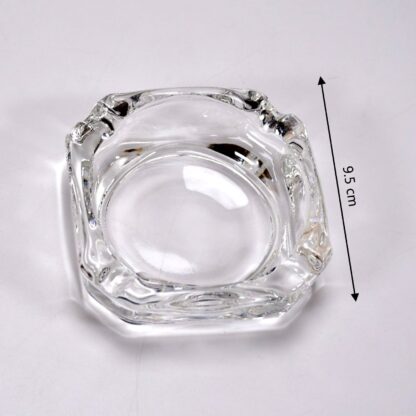 4064 Glass Brunswick Crystal Quality Cigar Cigarette Ashtray Round Tabletop for Home Office Indoor Outdoor Home Decor - Image 5