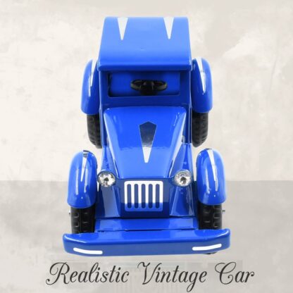 4525 Vintage Metal Car 10 Inch Big Unbreakable Full Metal Body Car, Vintage Car Toy Model Alloy Model Retro Car Model Toy Vehicle Classic Car Metal Vintage car - Image 7