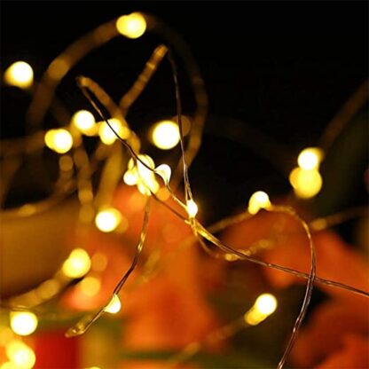 6437 20 LED Wine Bottle Cork Lights Copper Wire String Lights, Battery Powered /  Wine Bottle Fairy Lights Bottle - Image 7