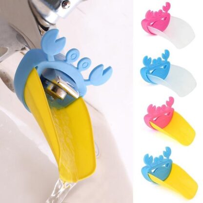 Faucet Extender | Easy Use for Hand Washing for Kids, Toddlers, Babies and Children |  Silicone Sink  Handle Extender | Fun Hand-Washing Solution | Cute Duck Mouth Design Wash Helper Bathroom Sink for Babies and Children (1 Pc) - Image 13