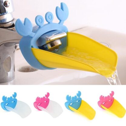 Faucet Extender | Easy Use for Hand Washing for Kids, Toddlers, Babies and Children |  Silicone Sink  Handle Extender | Fun Hand-Washing Solution | Cute Duck Mouth Design Wash Helper Bathroom Sink for Babies and Children (1 Pc) - Image 11