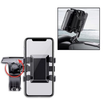 6281 Car Mobile Phone Holder Mount Stand with 360 Degree. Stable One Hand Operational Compatible with Car Dashboard. - Image 5