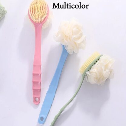 4832 2in1 Bath Brush With Long Handle - Image 5