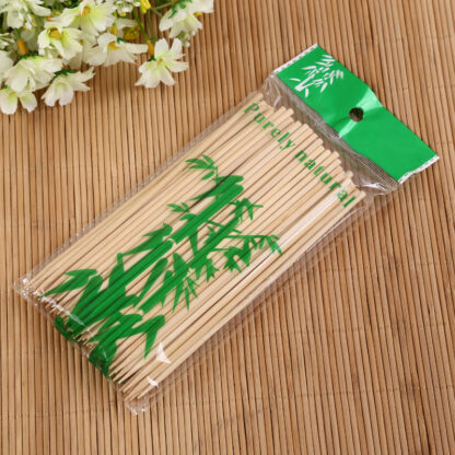 1116 Natural Bamboo Wooden Skewers / BBQ Sticks for Barbeque and Grilling - Image 9