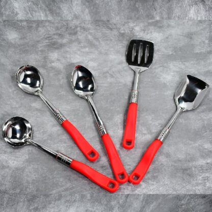 2935 Stainless Steel Serving Spoon Set 5 pcs. - Image 7