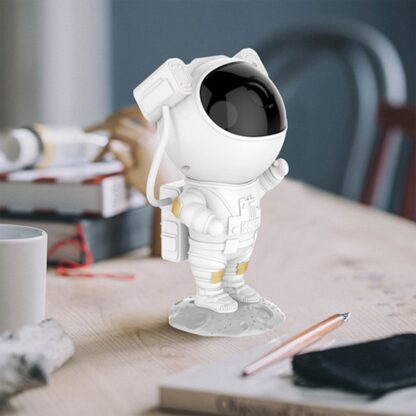 4530 Robot Sky Space Stars Light Astronaut Galaxy Projector, Night lamp, Bedroom, Kids, Projector, Remote Control, Star Projector Will Take Children's to Explore The Vast Starry Sky for Adults, raksha bandhan, Diwali Gift - Image 3