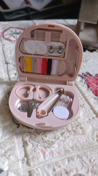 Mini Travel Sewing Kit DIY Sewing Portable Sewing Tool Kits Plastic Sewing Kit Box Beginner Friendly Emergency Sewing Repair Kit with Threads Scissors Hand Sewing Needles - Image 7