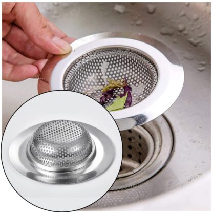 Stainless Steel Sink / Wash Basin Drain Strainer - Image 16