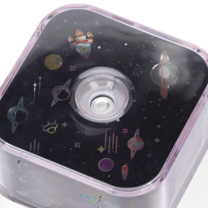 Starry night light projector with ultrasonic humidifier