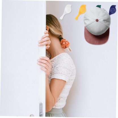 7772 Bird Hook self Adhesive Hooks Wall Mounted Hook Shower Towel Hook Hat Hooks Rack Coat Hook Door Back Hook Adhesive Hooks for Wall Novelty Wall Hook (4 Pc Set) - Image 5