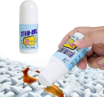 7933 Clothes Stain Remover Bead Design Emergency Stain Rescue Roller-ball Cleaner for Natural Fabric Removes Oil Almost All Types of Fabrics - Image 8