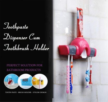 2139 Automatic Push Toothpaste Squeezer Dispenser - Image 7