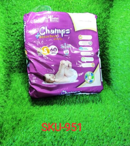 Premium Champs High Absorbent Pant Style Diaper Small, Medium and Large Size Diaper - Image 13