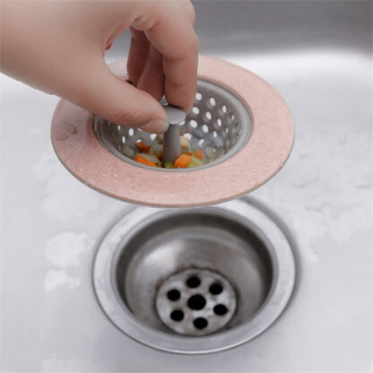 1120 Silicon Sink Strainer Kitchen Drain Basin Basket Sink Drainer - Image 9