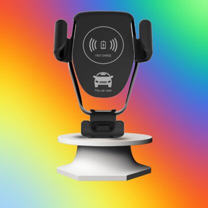 7042 Car Phone Holder Wireless Car Charger 10W Qi Fast Charging Car Charger Gravity Auto Clamping 360Â° Rotation Air Vent Car Mount Holder - Image 4