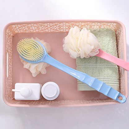 4832 2in1 Bath Brush With Long Handle - Image 3