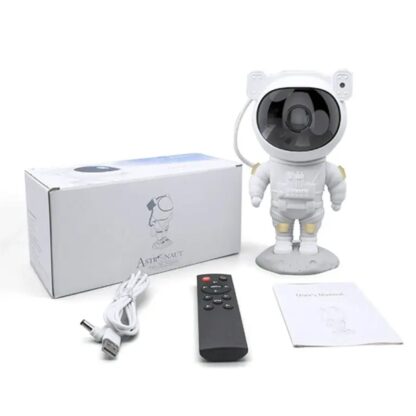 4530 Robot Sky Space Stars Light Astronaut Galaxy Projector, Night lamp, Bedroom, Kids, Projector, Remote Control, Star Projector Will Take Children's to Explore The Vast Starry Sky for Adults, raksha bandhan, Diwali Gift - Image 5