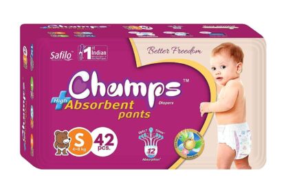 Premium Champs High Absorbent Pant Style Diaper Small, Medium and Large Size Diaper - Image 18