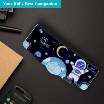 0052 Multifunctional Pencil Box for Kids, Space Pencil Box For Boys, Kids Pencil Box for Boys & Girls, Magnetic Pencil Box for Boys, Pop up Pencil Box, Space Theme Return Gifts for Kids (Space Pencil Box) - Image 7