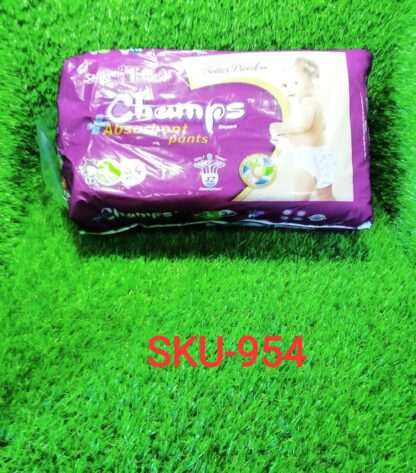 Premium Champs High Absorbent Pant Style Diaper Small, Medium and Large Size Diaper - Image 12