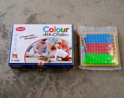 1936 Plastic Color Crush Game Board, A Puzzle Game, Challenge's Educational Board Game's, Game for Kids & Adults, Birthday Gift (1 Set) - Image 7