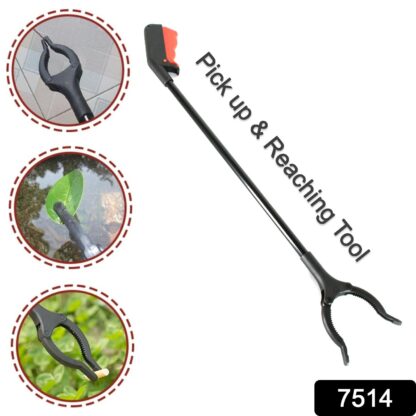 7514 Extra Long Pickup Aid Trash Picker Upper, Rotating Hand, Heavy Duty Grip Arm - Reaching Assist for Litter, Elderly, Garden  Disabled, Handicap Arm - Image 2