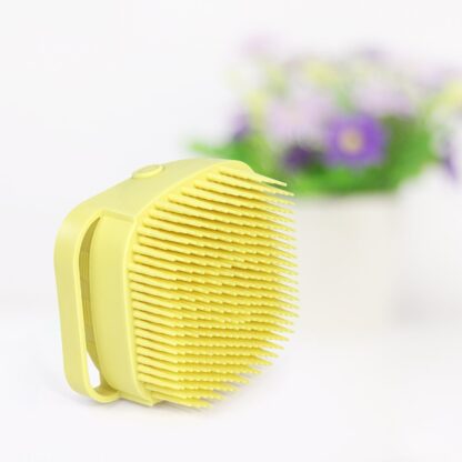 1348B SILICONE MASSAGE BATH BODY BRUSH WITH SHAMPOO DISPENSER - Image 2