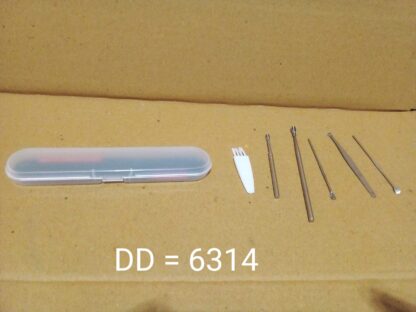 6314 6Pcs Earwax Removal Kit | Ear Cleansing Tool Set | Ear Curette Ear Wax Remover Tool - Image 9