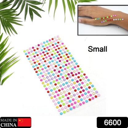 Self Adhesive Multi Size Shaped Shining Stones Crystals Stickers For Art & Craft, Mobile Phone Decoration, Jewellery Making, School Projects, Creative Work - Image 4