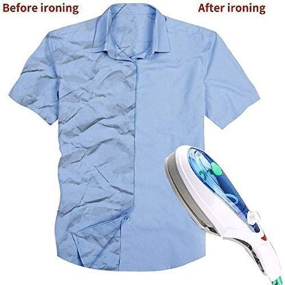 8053 Portable ironing machine,1 Set Steam Iron Hand Held Crease Removal Portable Ironing Clothes ABS Brush Plush Toy Garment Steamer for Home Steam Iron, for Clothes, Travel Steamer - Image 6