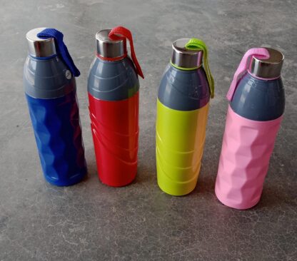 Plastic Sports Insulated Water Bottle with Dori Easy to Carry High Quality Water Bottle, BPA-Free & Leak-Proof! For Kids' School, For Fridge, Office, Sports, School, Gym, Yoga (750 ML / 1 Pc / Multi Color) - Image 7