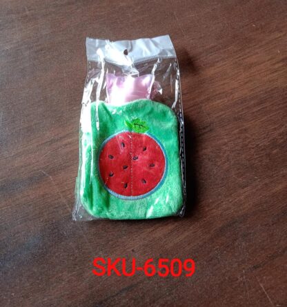 6509 Watermelon small Hot Water Bag with Cover for Pain Relief, Neck, Shoulder Pain and Hand, Feet Warmer, Menstrual Cramps. - Image 8