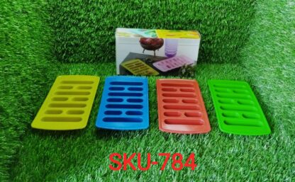 0784 4 Pc Fancy Ice Tray used widely in all kinds of household places while making ices and all purposes. - Image 10