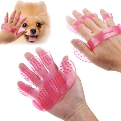 172 Rubber Pet Cleaning Massaging Grooming Glove Brush - Image 4