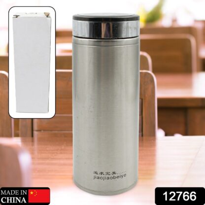 Stainless Steel Water Bottle Leak Proof, Rust Proof, Hot & Cold Drinks, Gym Sipper BPA Free Food Grade Quality, Steel fridge Bottle For office / Gym / School (500 Ml Approx) - Image 2