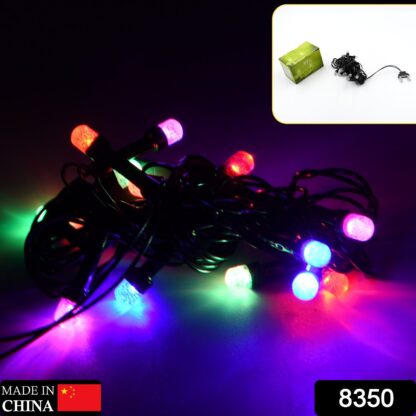 8350 3Mtr Home Decoration Diwali & Wedding LED Christmas String Light Indoor and Outdoor Light ,Festival Decoration Led String Light, Multi-Color Light 1.4MM (15L 3 Mtr) - Image 2