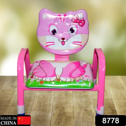 Cartoon Baby Chair Strong Steel Cushion & Comfortable Baby Chair High Quality Chair (1 Pc) - Image 2