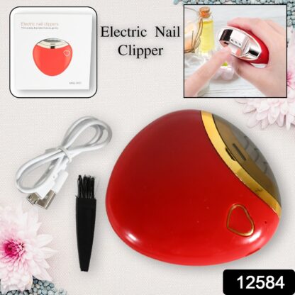 12584 Electric Manicure Automatic Nail Electric Nail Clippers Nail File Electric Nail Drill Electric Nail Cutter Cuticle Nail Grinder Safe Nail Clipper Baby Abs Pedicure Scissors - Image 2