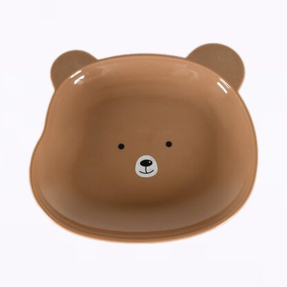 8186 Durable Food Serving Plate, Bear Shaped Plate Cartoon Snack Plates For Serving Fruits & Desserts (1 Pc) - Image 6