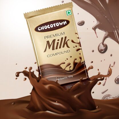 Chocotown Premium Milk Compound Slab (500 gm) - Image 9