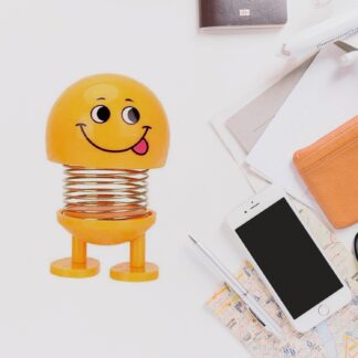 Smiling Face, Spring Doll Toy