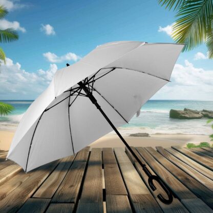 8551 Umbrella Summer Sun and Rain Protection Foldable Cute Umbrella & C-Shaped Handle || UV Protection Rain Sun Umbrella || Travel Accessories || Umbrella for Children, Girls, and Boys (1 Pc / Mix Color) - Image 5