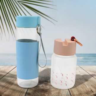 Outdoor Sport Glass water bottle