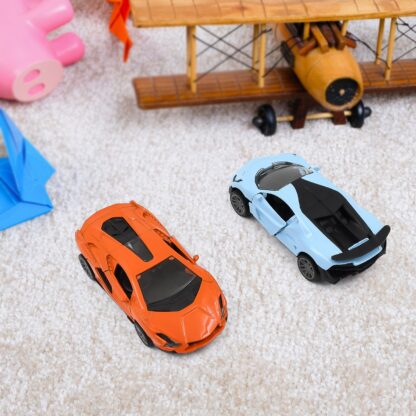 Mini Pull Back Car Widely Used By Kids (1 Pc / Mix Color / Design) - Image 3