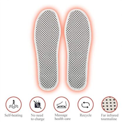 Massage Magnetic Self Heating Insole Shoe, Heating Insole for Women Men - Unisex Warm Insole - Thermal Insoles - Tourmaline Self Heating Shoe Inserts - Warm Shoe Pad (1 Pair) - Image 5