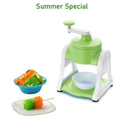 Ice Gola Maker Ice Snow Maker Machine | Ice Crusher | Indoor Outdoor Manual With Steel Blade & Antislip Grip - Image 3