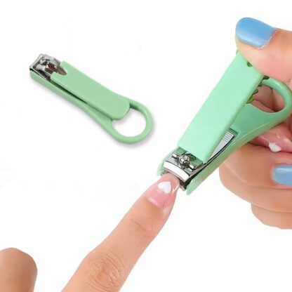 Nail Clippers Adult Nail Clippers Plastic/Hardware Green Nail Clippers - Image 3